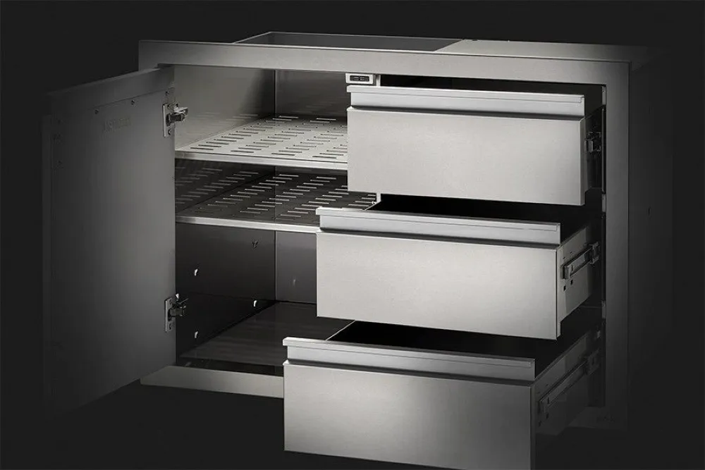 szafka z drzwiami i 3 szufladami napoleon BI-4224-1D3DR